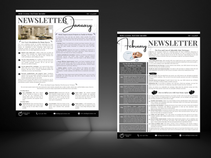 12 Month Real Estate Agent Newsletter Bundle