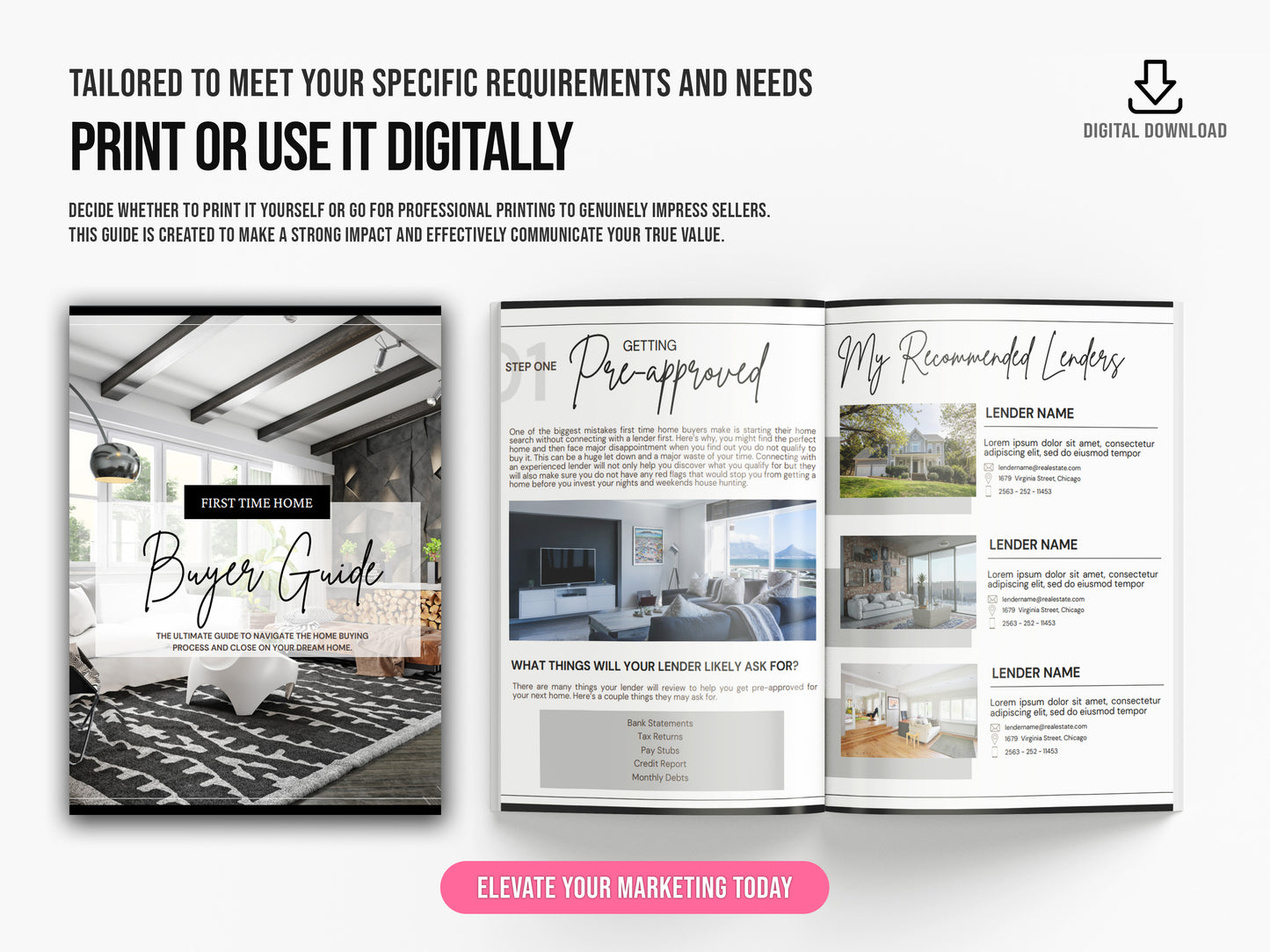 First Home Buyer Presentation Guide Template