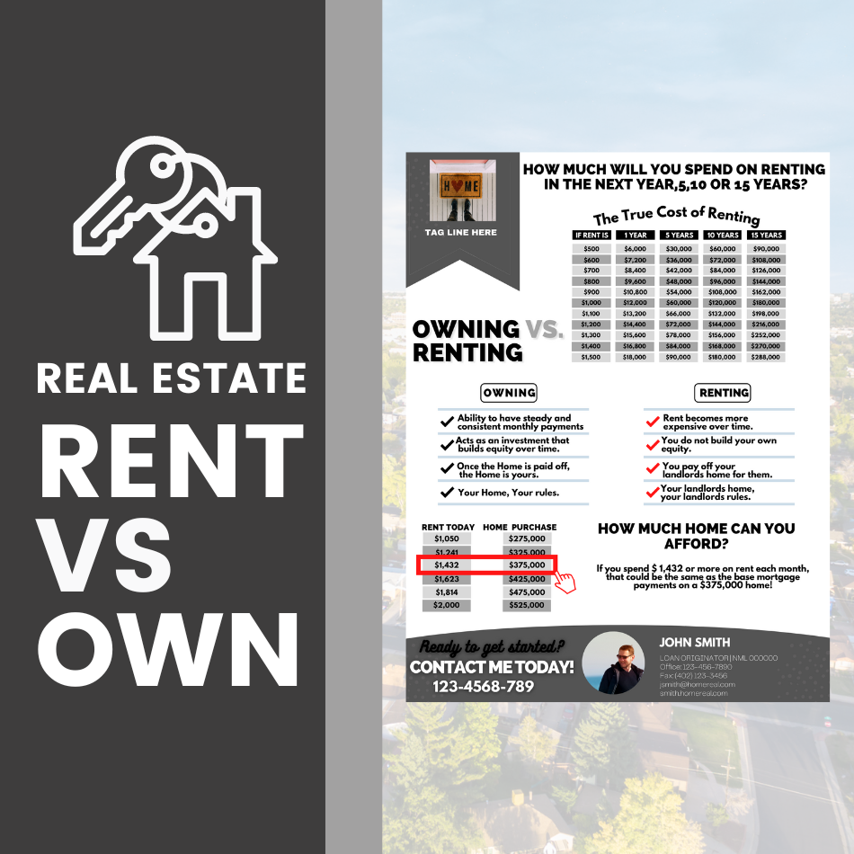 Rent Vs Own Flyer